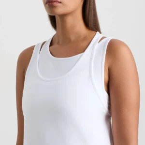 Flash Sale Aje ATHLETICA Layered Tank 156 White