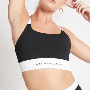 Discount Aje ATHLETICA Light Support Sports Bra 320 Black/White