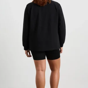 Hot Aje ATHLETICA Light Weight Logo Crew Jumper 127 Black
