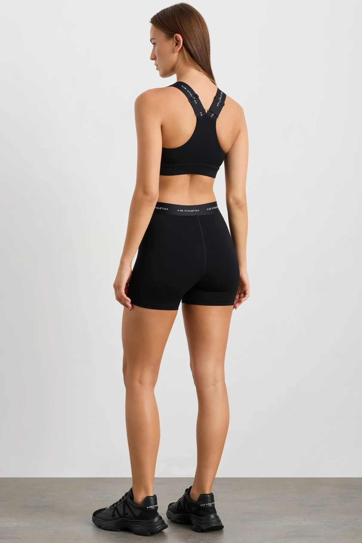 logo_bike_shorts__4.webp Flash Sale Aje ATHLETICA Logo Bike Shorts 601 Black/White