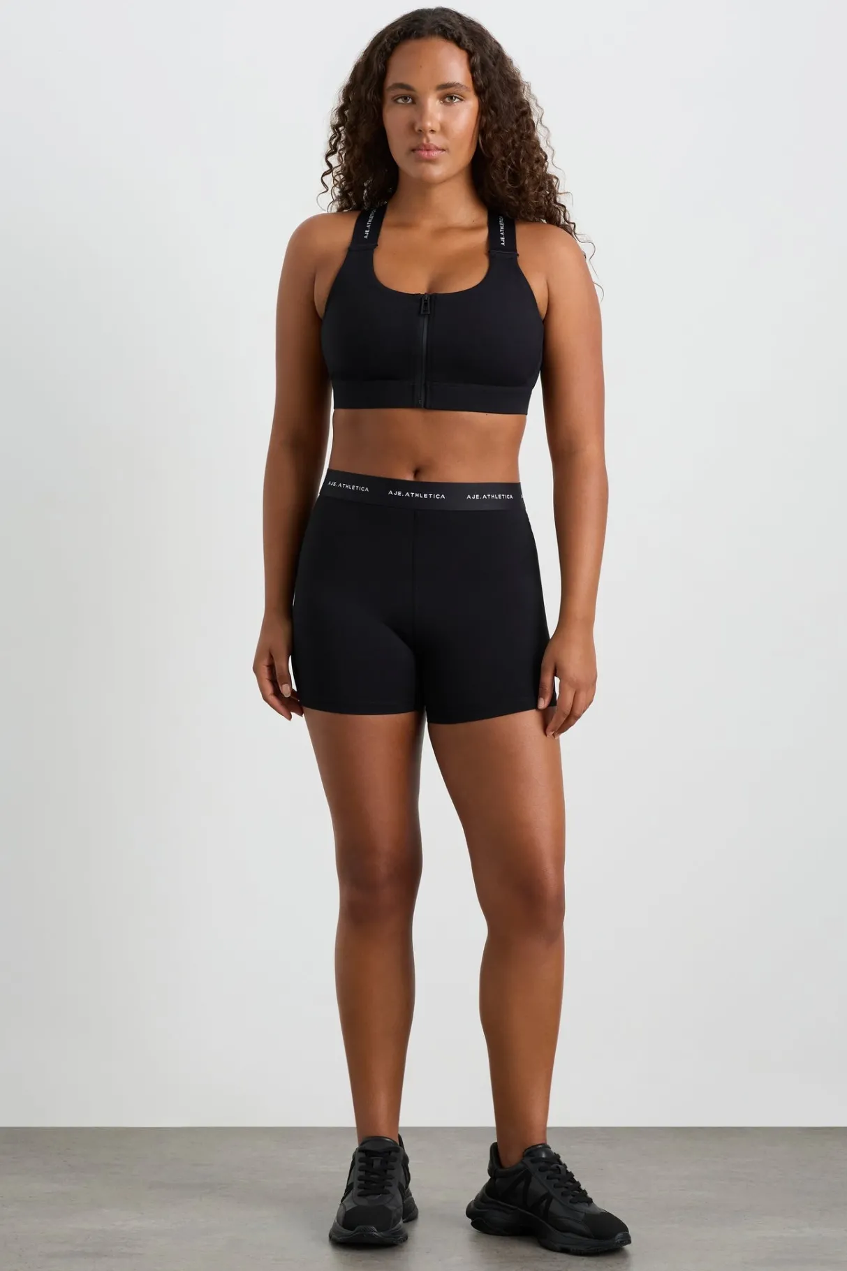 logo_bike_shorts__5.webp Flash Sale Aje ATHLETICA Logo Bike Shorts 601 Black/White
