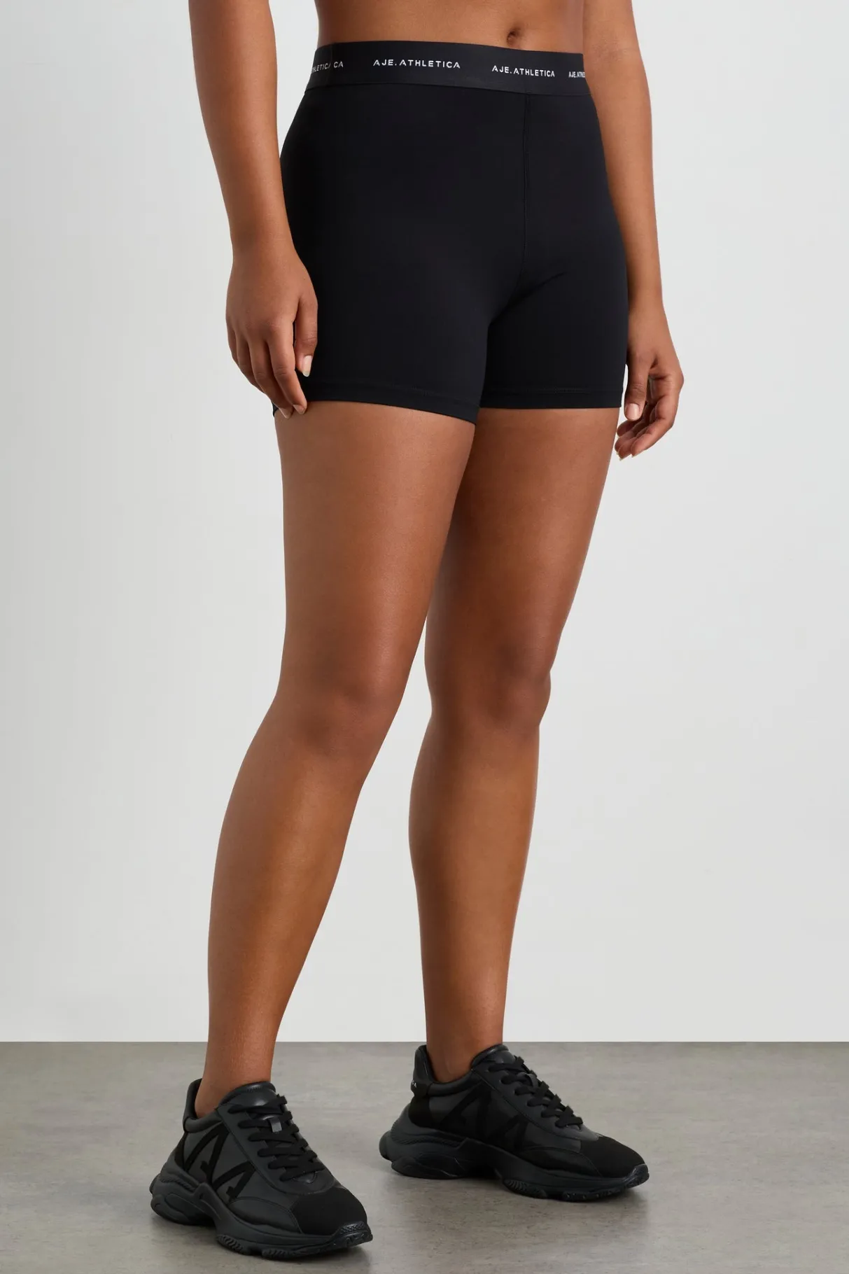 logo_bike_shorts__6.webp Flash Sale Aje ATHLETICA Logo Bike Shorts 601 Black/White