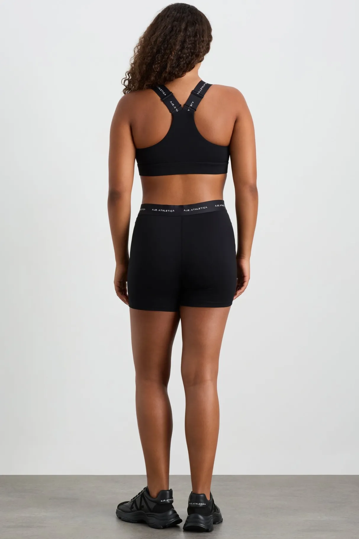 logo_bike_shorts__8.webp Flash Sale Aje ATHLETICA Logo Bike Shorts 601 Black/White