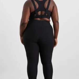 Store Aje ATHLETICA Logo Crossback Sports Bra 395 Black