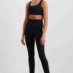 Store Aje ATHLETICA Logo Crossback Sports Bra 395 Black