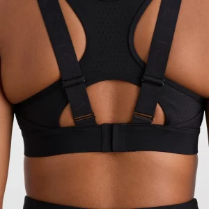 Store Aje ATHLETICA Logo Crossback Sports Bra 395 Black