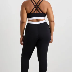 Cheap Aje ATHLETICA Logo Elastic Sports Bra 323 Black/White