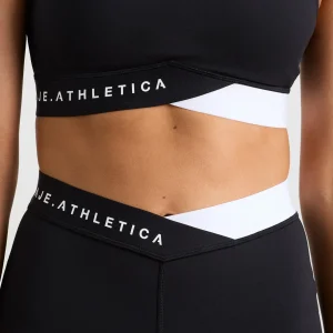 Cheap Aje ATHLETICA Logo Elastic Sports Bra 323 Black/White