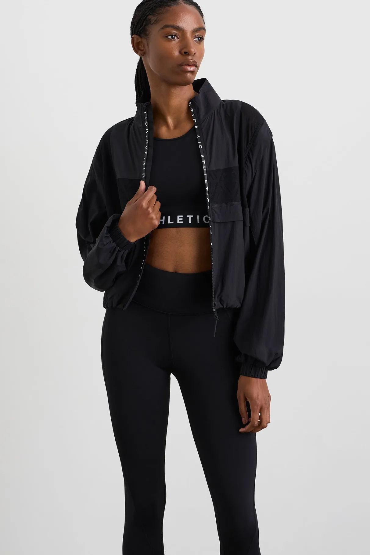 logo_mesh_jacket__0.webp Flash Sale Aje ATHLETICA Logo Mesh Jacket 757 Black