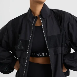 Flash Sale Aje ATHLETICA Logo Mesh Jacket 757 Black