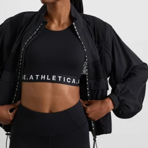 Flash Sale Aje ATHLETICA Logo Mesh Jacket 757 Black