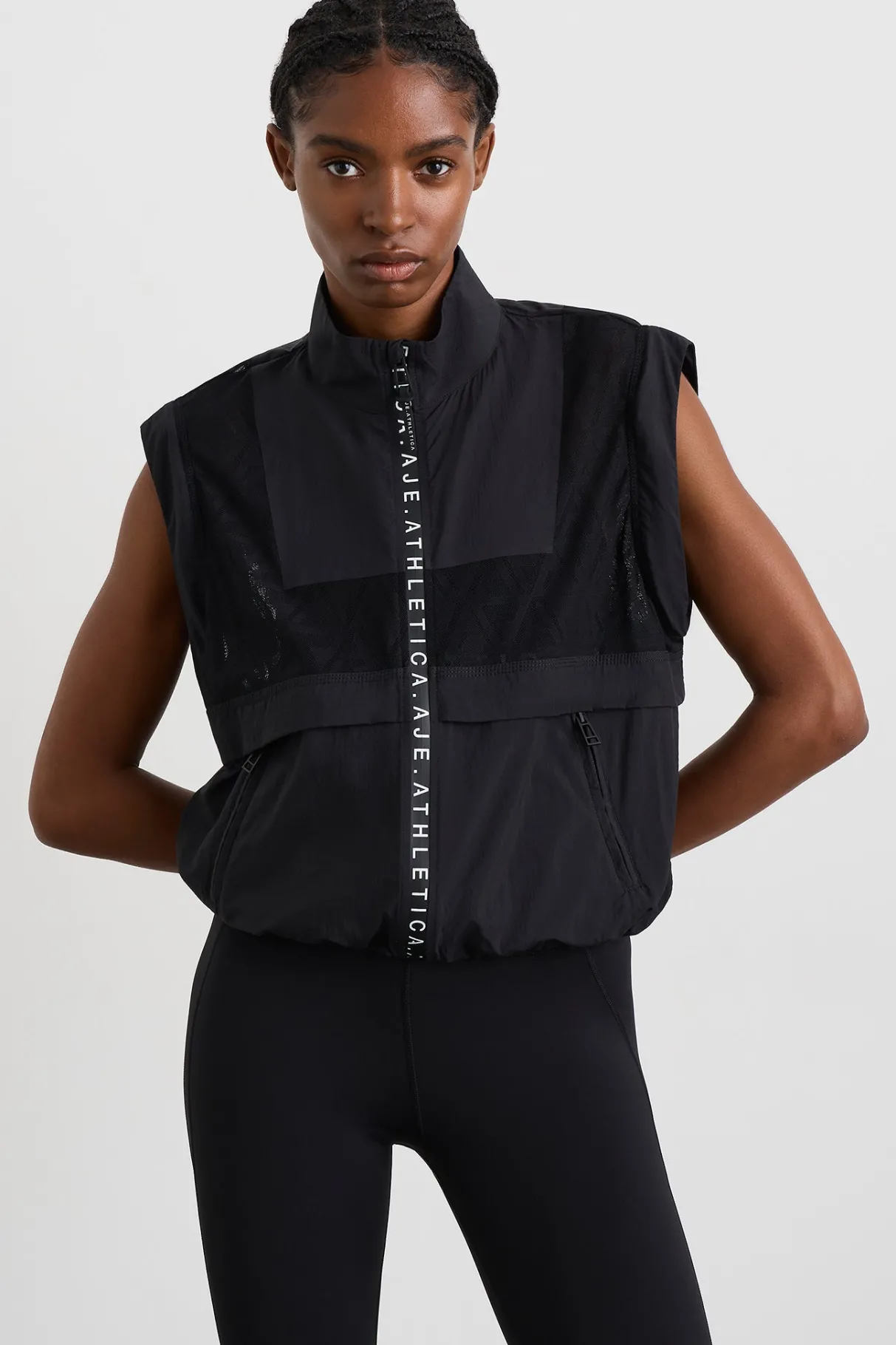 logo_mesh_jacket__5.webp Flash Sale Aje ATHLETICA Logo Mesh Jacket 757 Black