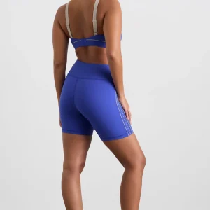 Online Aje ATHLETICA Logo Notch Bike Short 639 Marine Blue Latte Beige