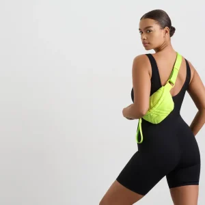 Store Aje ATHLETICA Logo Quilted Belt Bag 930 Lime Green