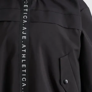 Fashion Aje ATHLETICA Logo Spray Jacket 725 Black