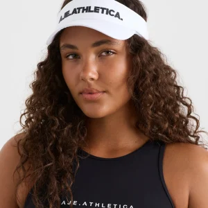 Outlet Aje ATHLETICA Logo Spray Visor 944 White/Black