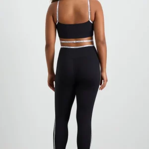 Outlet Aje ATHLETICA Logo Tape Crossover Bra 393 Black/White