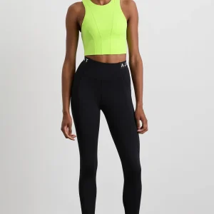 Clearance Aje ATHLETICA Logo Tape Legging 208 Black/White Logo