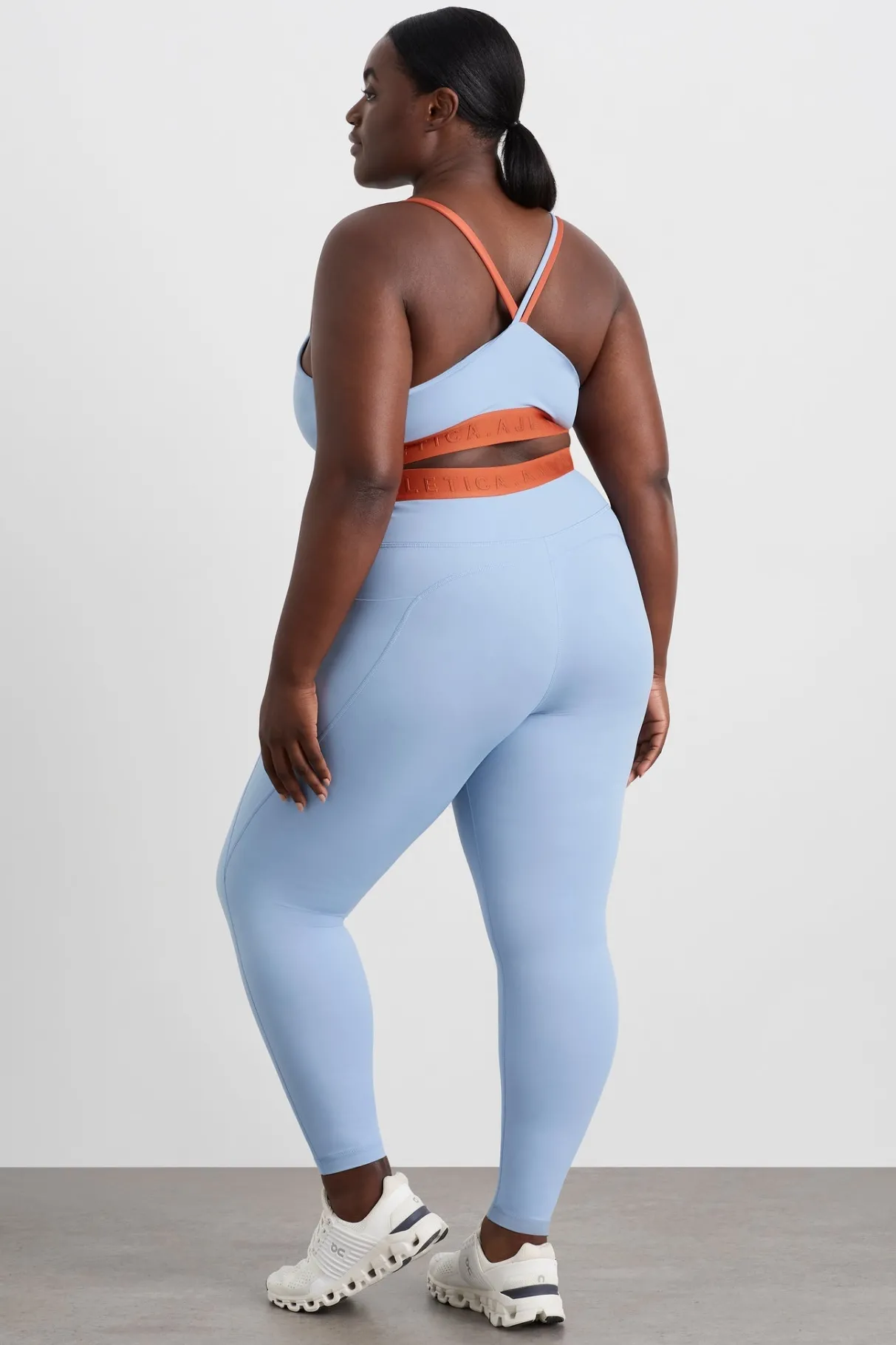 logo_tape_legging__15.webp Cheap Aje ATHLETICA Logo Tape Legging 208 Steel Blue Copper Orange