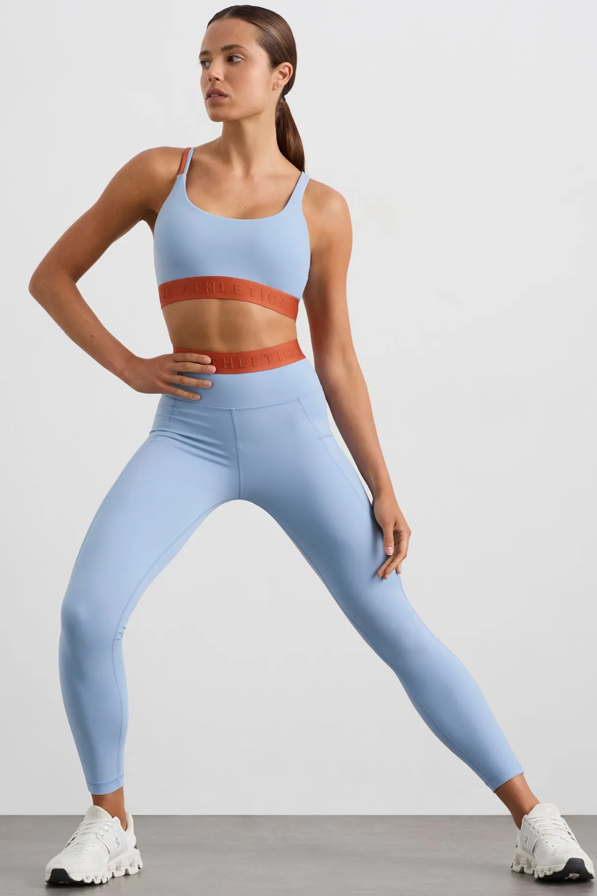 logo_tape_legging__4-1.webp Cheap Aje ATHLETICA Logo Tape Legging 208 Steel Blue Copper Orange