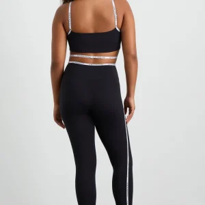 Flash Sale Aje ATHLETICA Logo Tape Seam Ankle Length Legging 203 Black