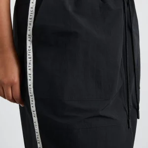 Flash Sale Aje ATHLETICA Logo Tape Spray Midi Skirt 647 Black