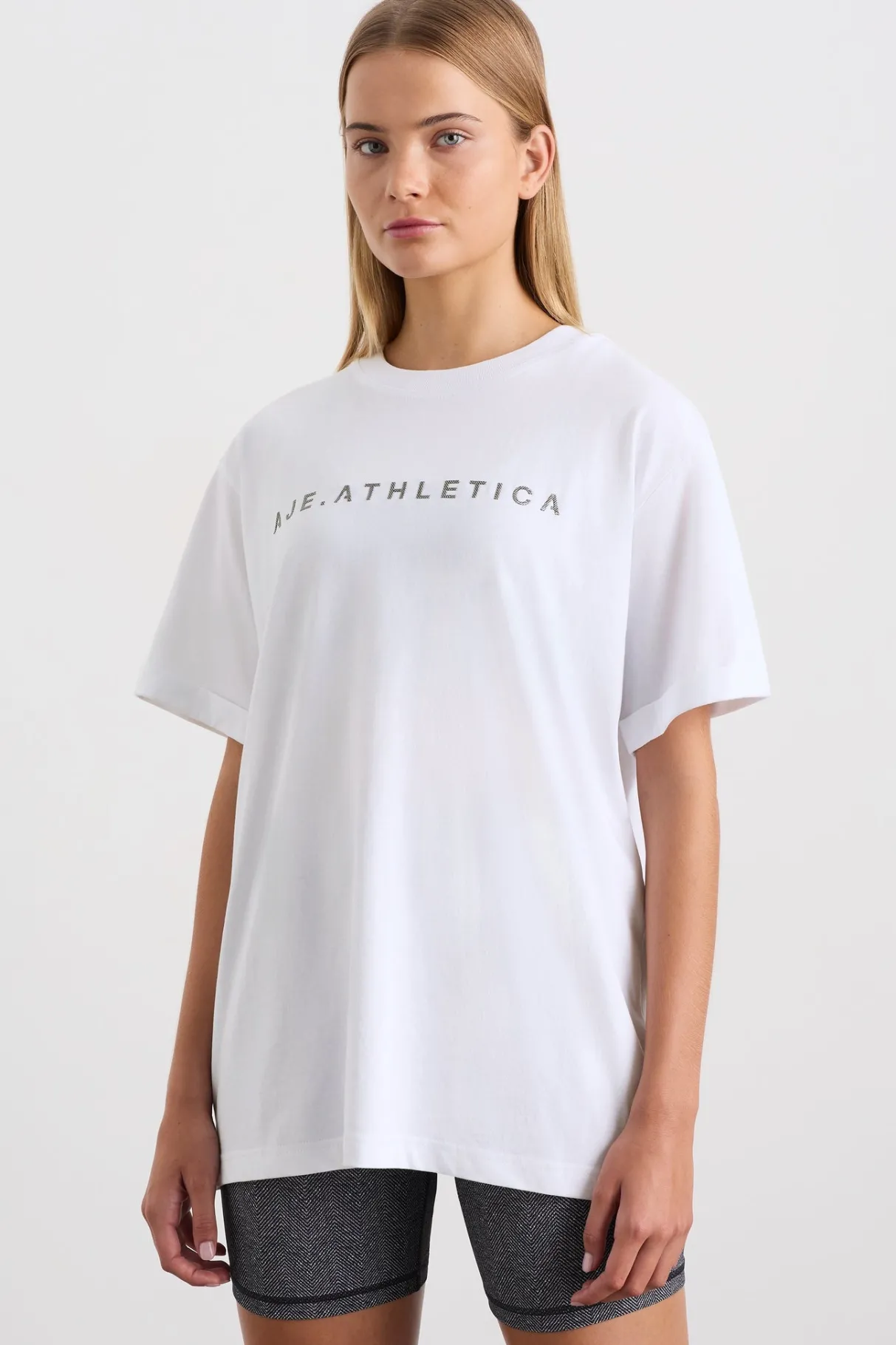 logo_tshirt__0-1.webp Shop Aje ATHLETICA Logo T-Shirt 102 White/Herringbone