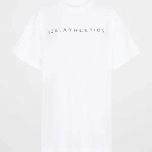 Shop Aje ATHLETICA Logo T-Shirt 102 White/Herringbone