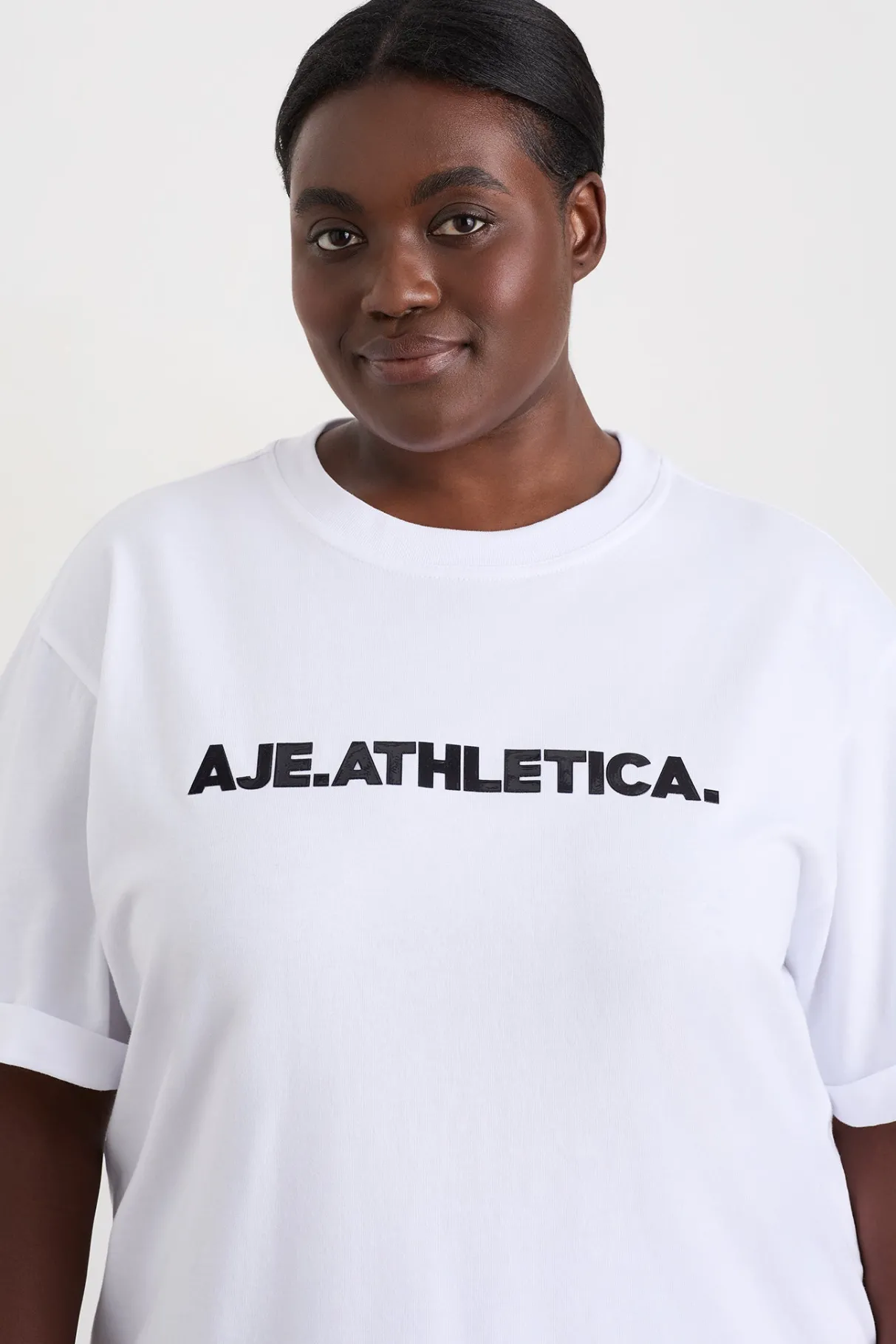 logo_tshirt__11.webp Discount Aje ATHLETICA Logo T-Shirt 102 White/Black