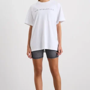 Shop Aje ATHLETICA Logo T-Shirt 102 White/Herringbone