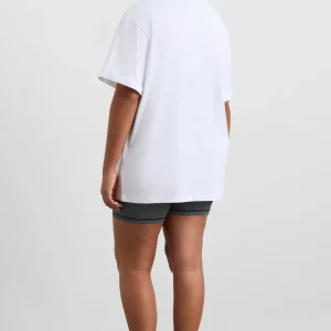 Shop Aje ATHLETICA Logo T-Shirt 102 White/Herringbone