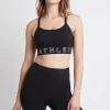 Outlet Aje ATHLETICA Logotape Adjustable Strap Sports Bra 307 Black/White