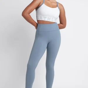 Online Aje ATHLETICA Logotape Adjustable Strap Sports Bra 307 White/Storm Blue