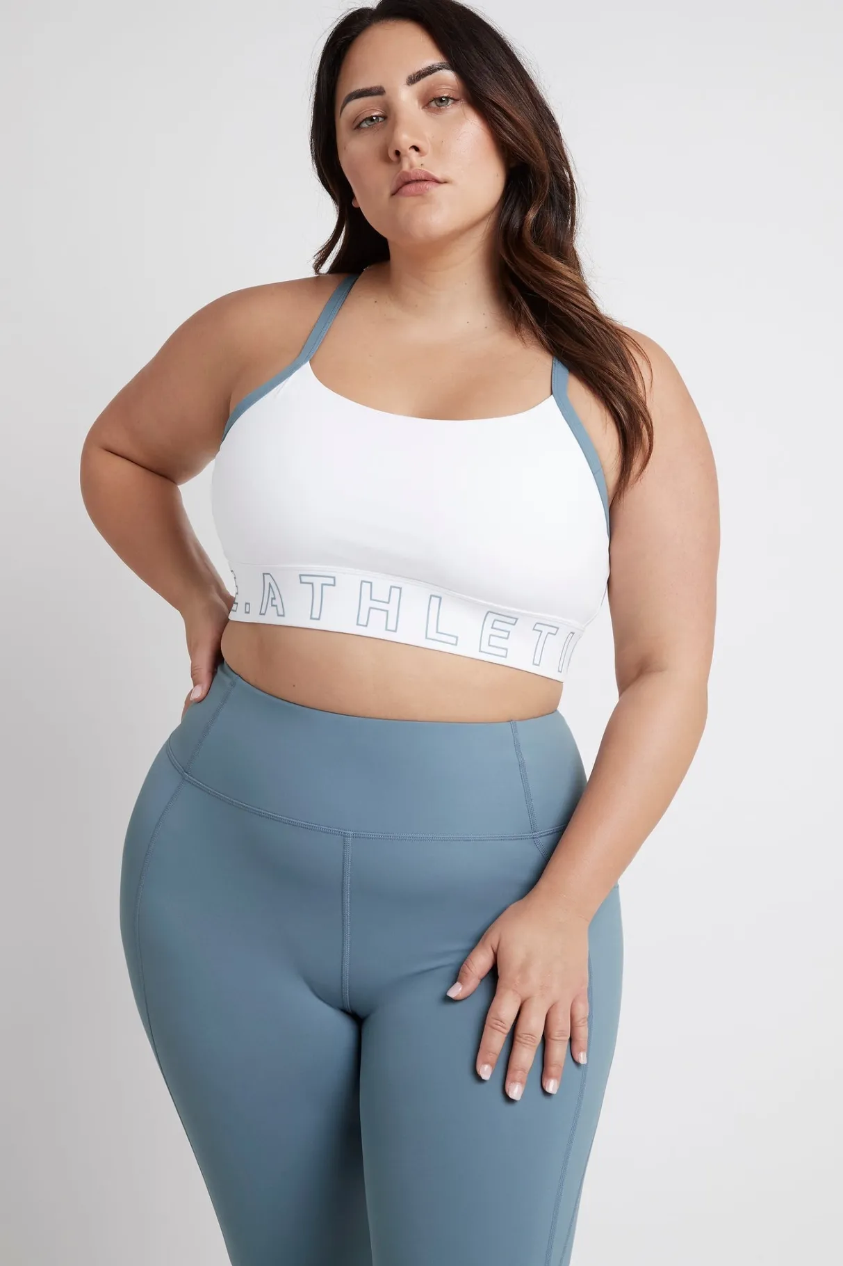 logotape_adjustable_strap_sports_bra__13-1.webp Online Aje ATHLETICA Logotape Adjustable Strap Sports Bra 307 White/Storm Blue