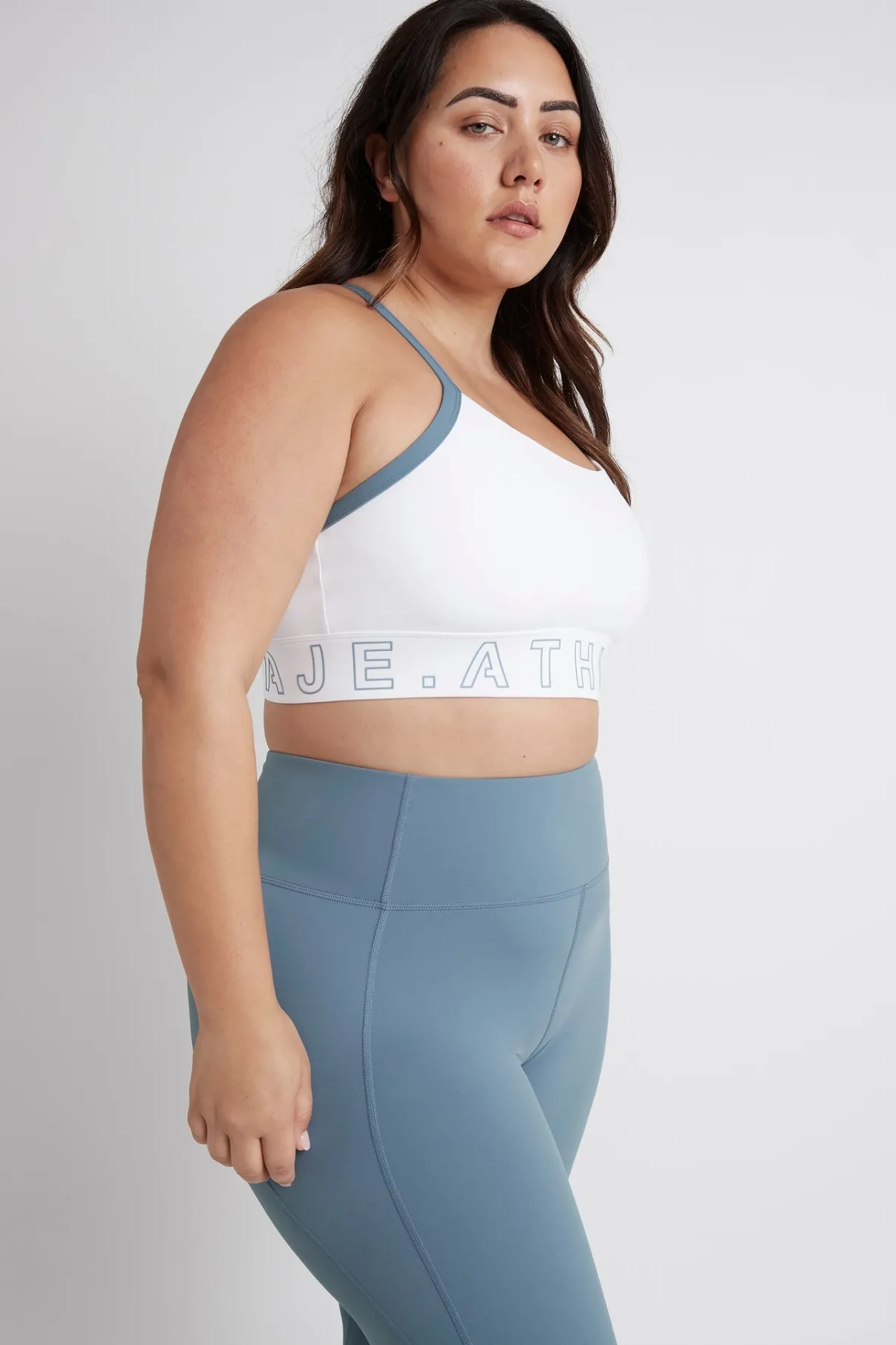 logotape_adjustable_strap_sports_bra__14-1.webp Online Aje ATHLETICA Logotape Adjustable Strap Sports Bra 307 White/Storm Blue