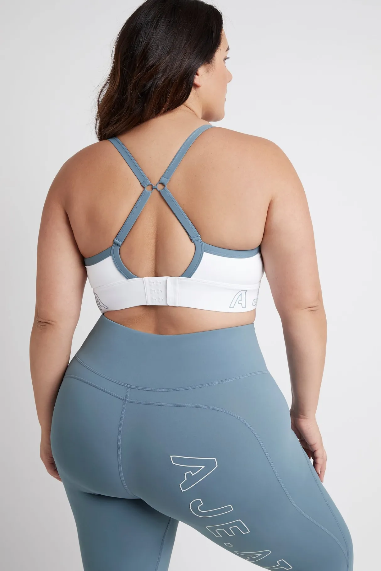 logotape_adjustable_strap_sports_bra__17.webp Online Aje ATHLETICA Logotape Adjustable Strap Sports Bra 307 White/Storm Blue