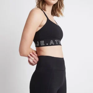 Outlet Aje ATHLETICA Logotape Adjustable Strap Sports Bra 307 Black/White