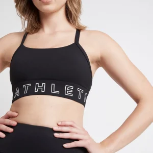 Outlet Aje ATHLETICA Logotape Adjustable Strap Sports Bra 307 Black/White