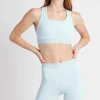 Sale Aje ATHLETICA Logotape Cross Back Sports Bra 305 Ice Blue