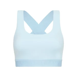 Sale Aje ATHLETICA Logotape Cross Back Sports Bra 305 Ice Blue