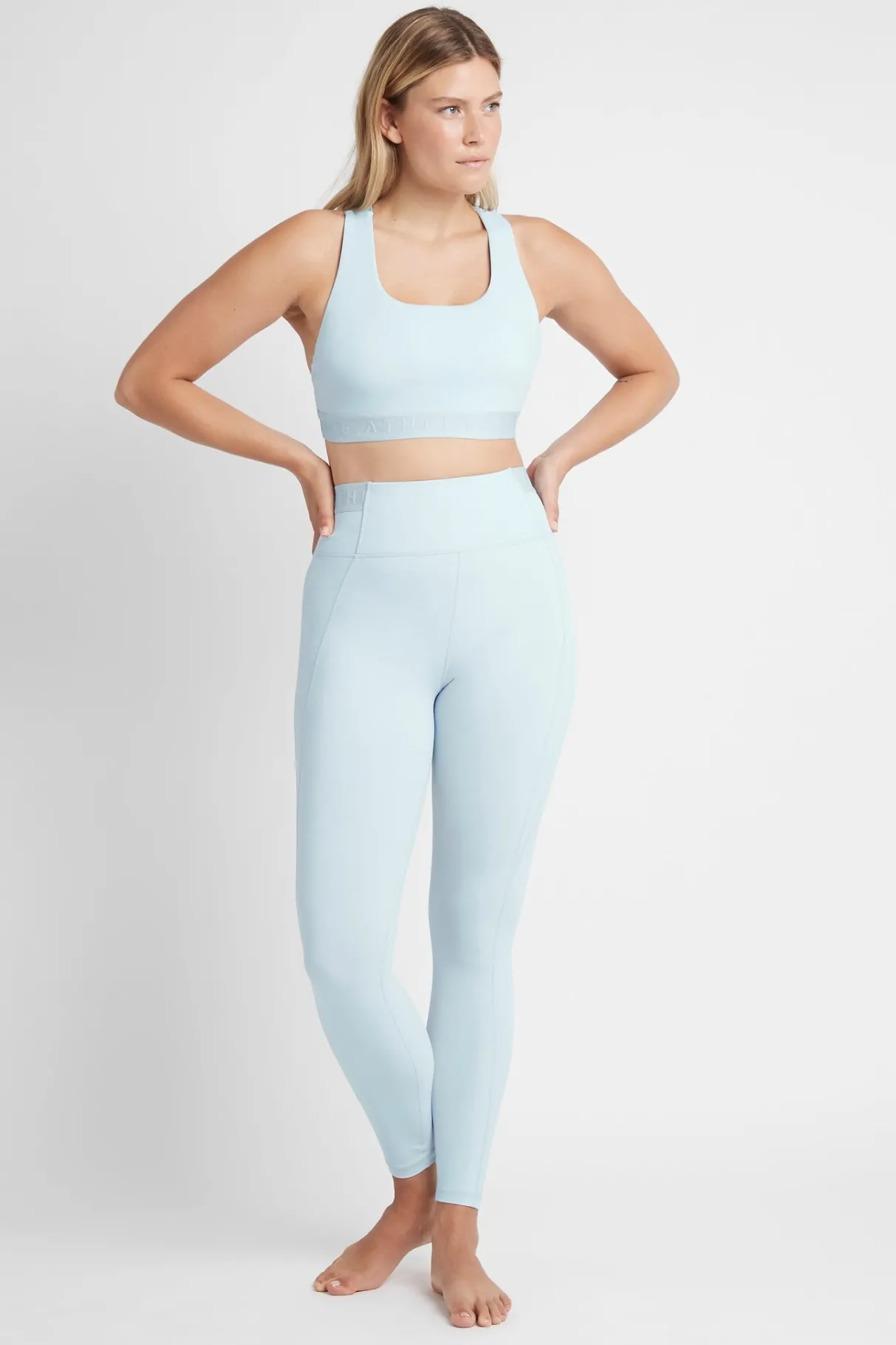 logotape_cross_back_sports_bra__10.webp Sale Aje ATHLETICA Logotape Cross Back Sports Bra 305 Ice Blue