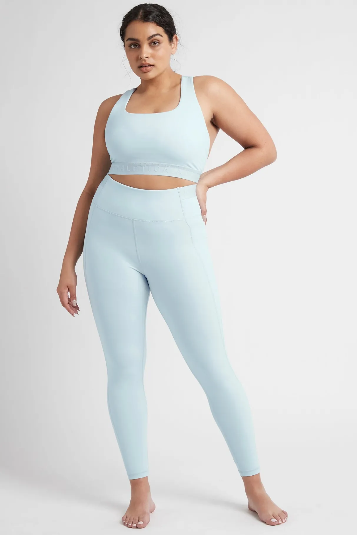 logotape_cross_back_sports_bra__15.webp Sale Aje ATHLETICA Logotape Cross Back Sports Bra 305 Ice Blue
