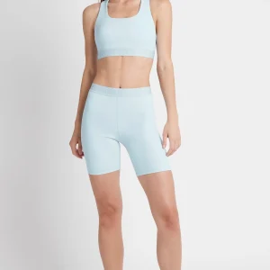 Sale Aje ATHLETICA Logotape Cross Back Sports Bra 305 Ice Blue