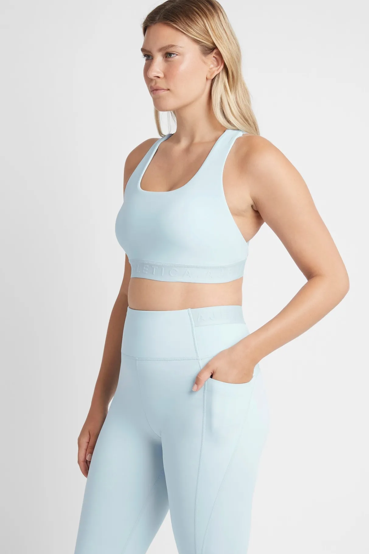 logotape_cross_back_sports_bra__8.webp Sale Aje ATHLETICA Logotape Cross Back Sports Bra 305 Ice Blue