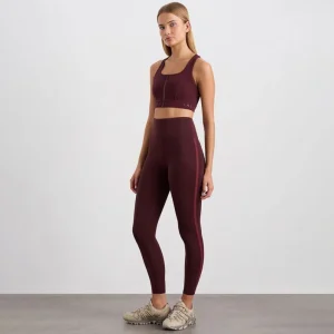 Hot Aje ATHLETICA 7/8 Logotape Leggings 203 Burgundy
