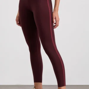Hot Aje ATHLETICA 7/8 Logotape Leggings 203 Burgundy