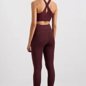 Hot Aje ATHLETICA 7/8 Logotape Leggings 203 Burgundy