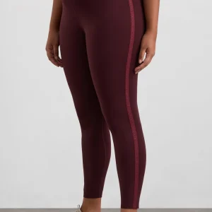 Hot Aje ATHLETICA 7/8 Logotape Leggings 203 Burgundy