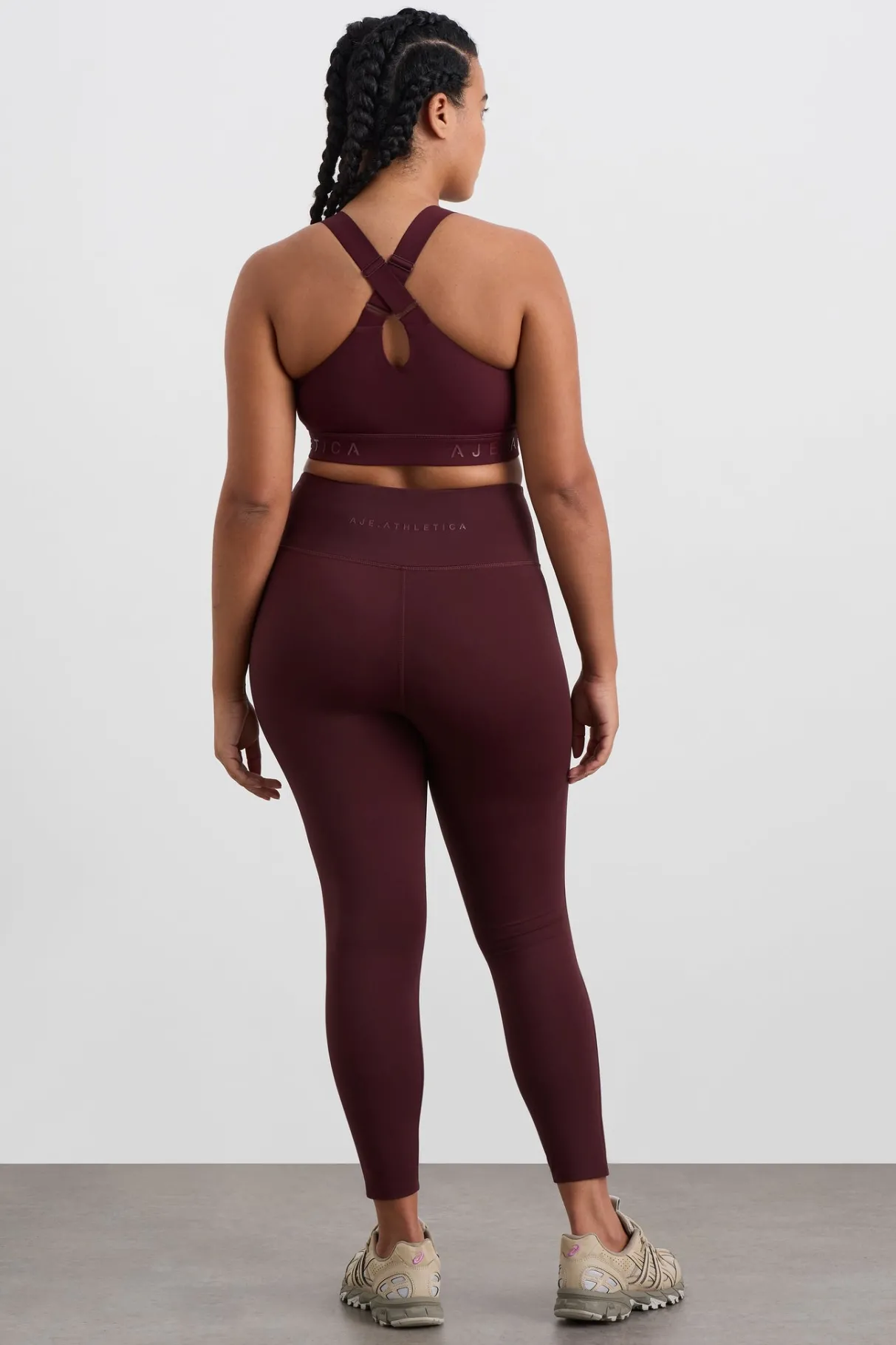 logotape_leggings__8.webp Hot Aje ATHLETICA 7/8 Logotape Leggings 203 Burgundy