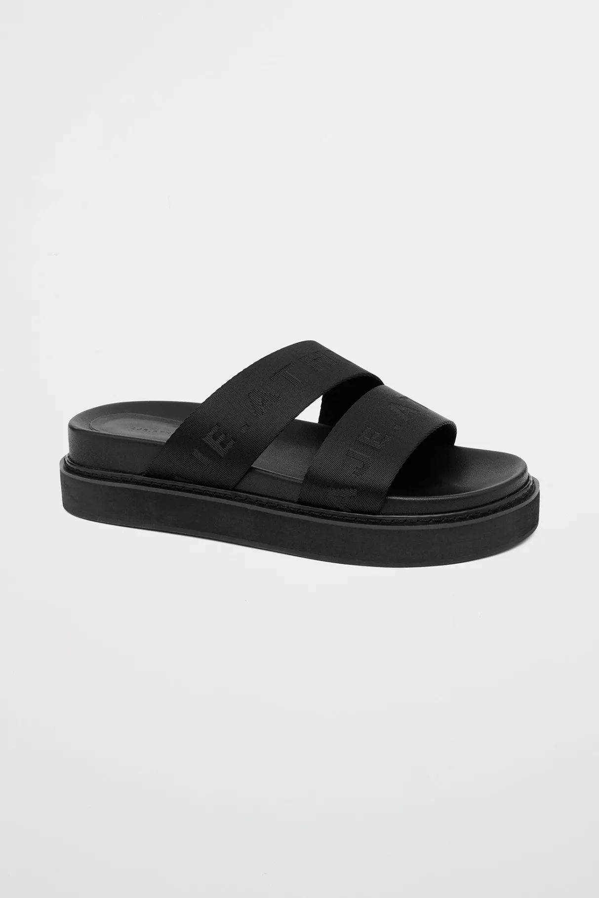 logotape_platform_slide__1.webp Discount Aje ATHLETICA Logotape Platform Slide 916 Black